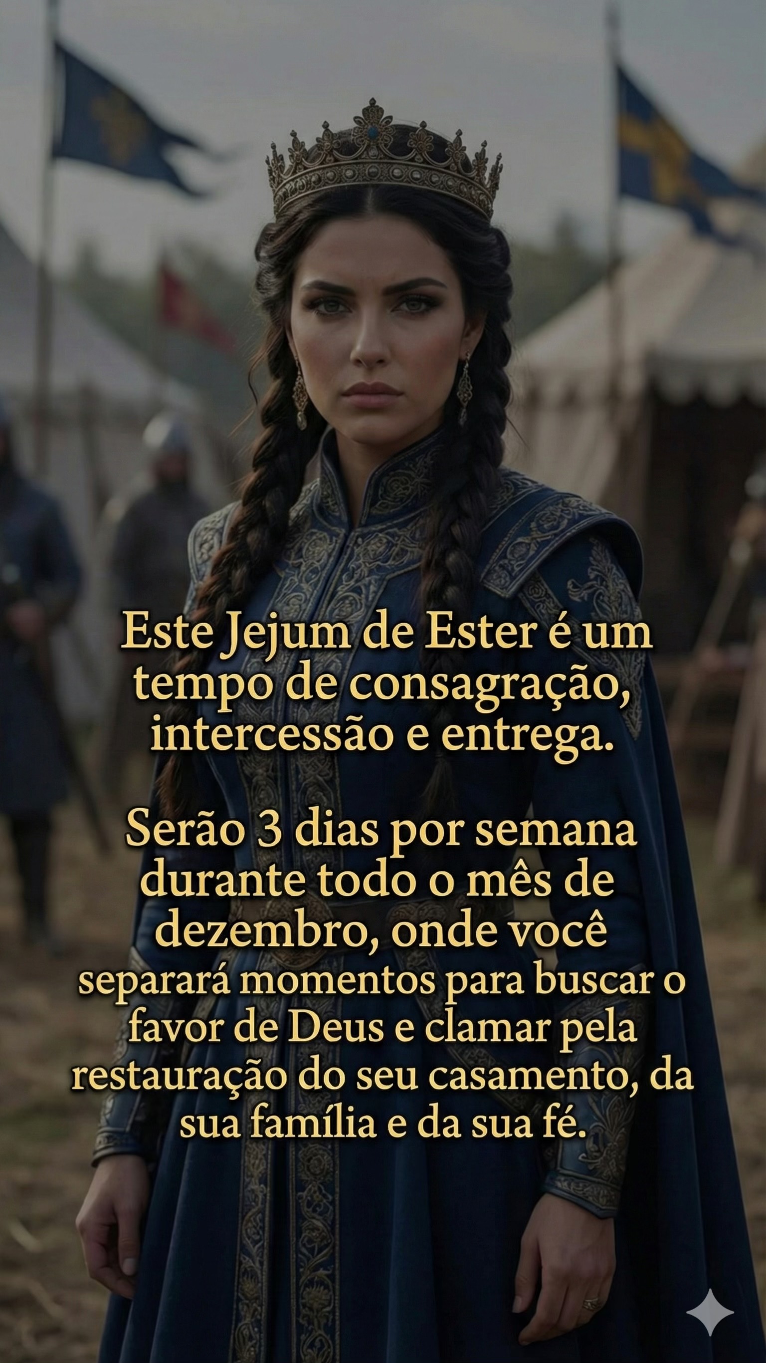 Jejum de consagração e intercessão