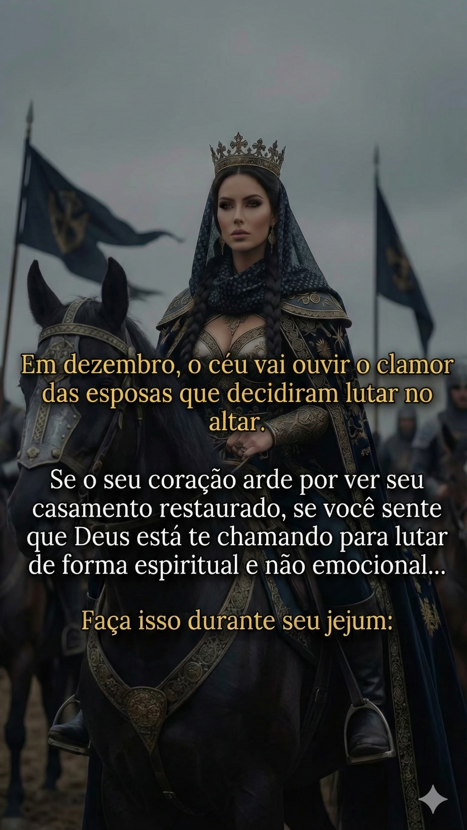 Clamor das esposas que lutam no altar